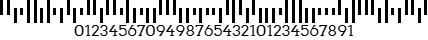 IMb Intelligent Mail Barcode Example