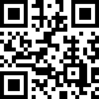 A square 2D QR code