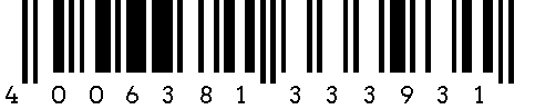 A standard UPC barcode