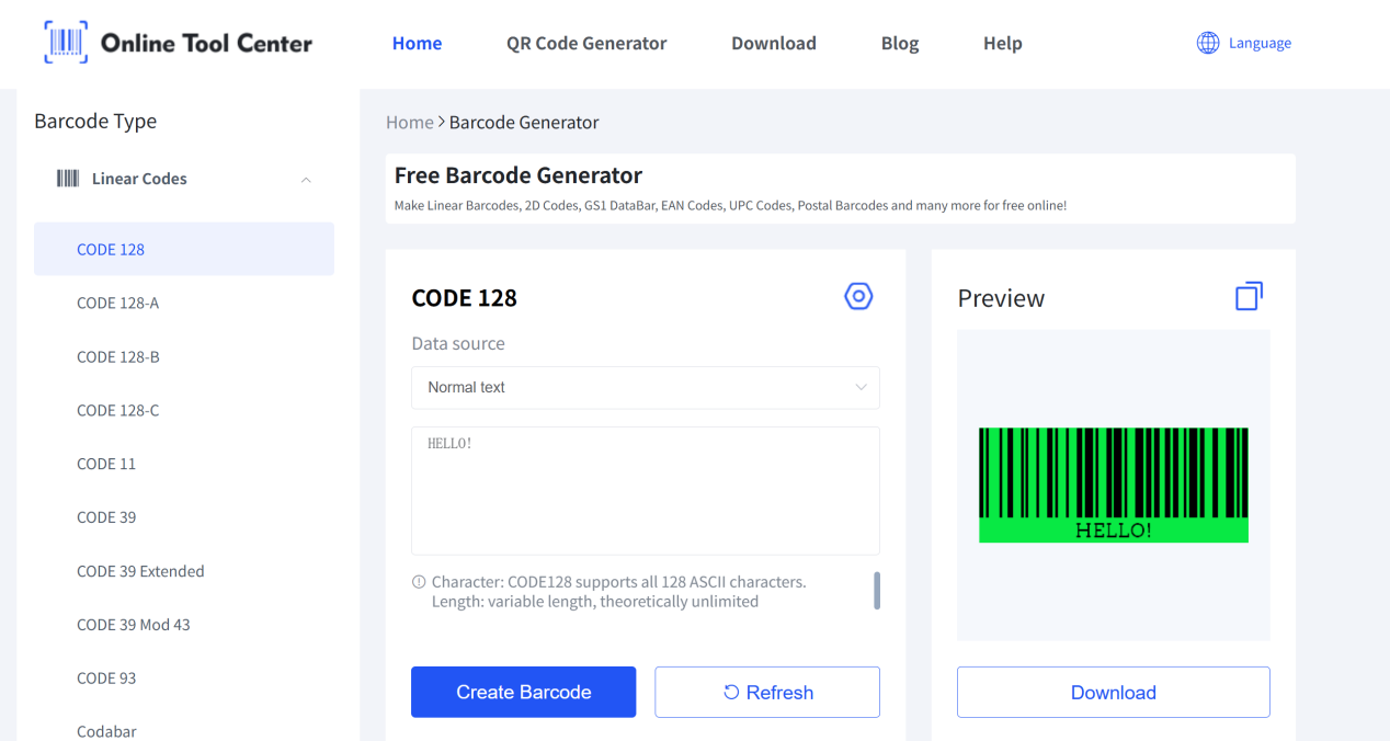 Barcode Generator