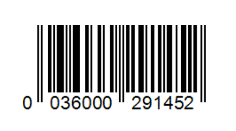 Sample EAN-13 barcode