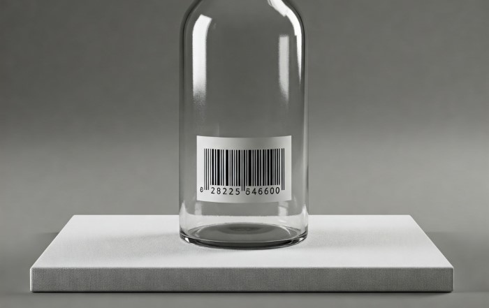 transparent barcode labels