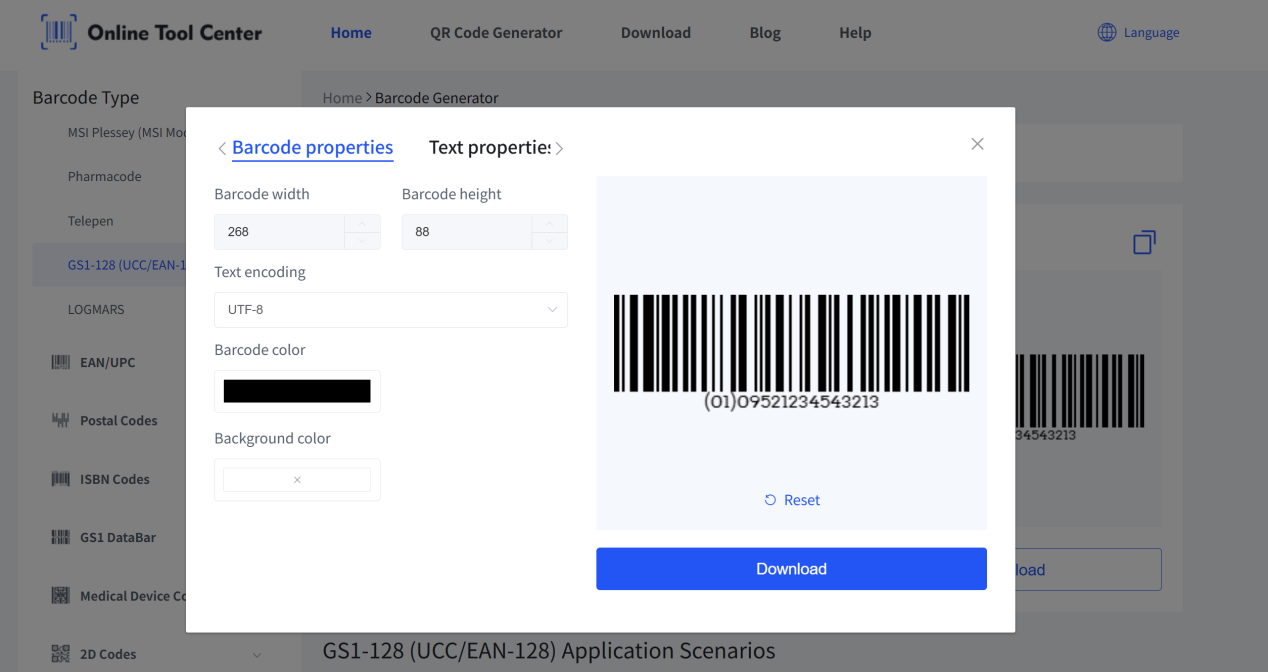 barcode setti