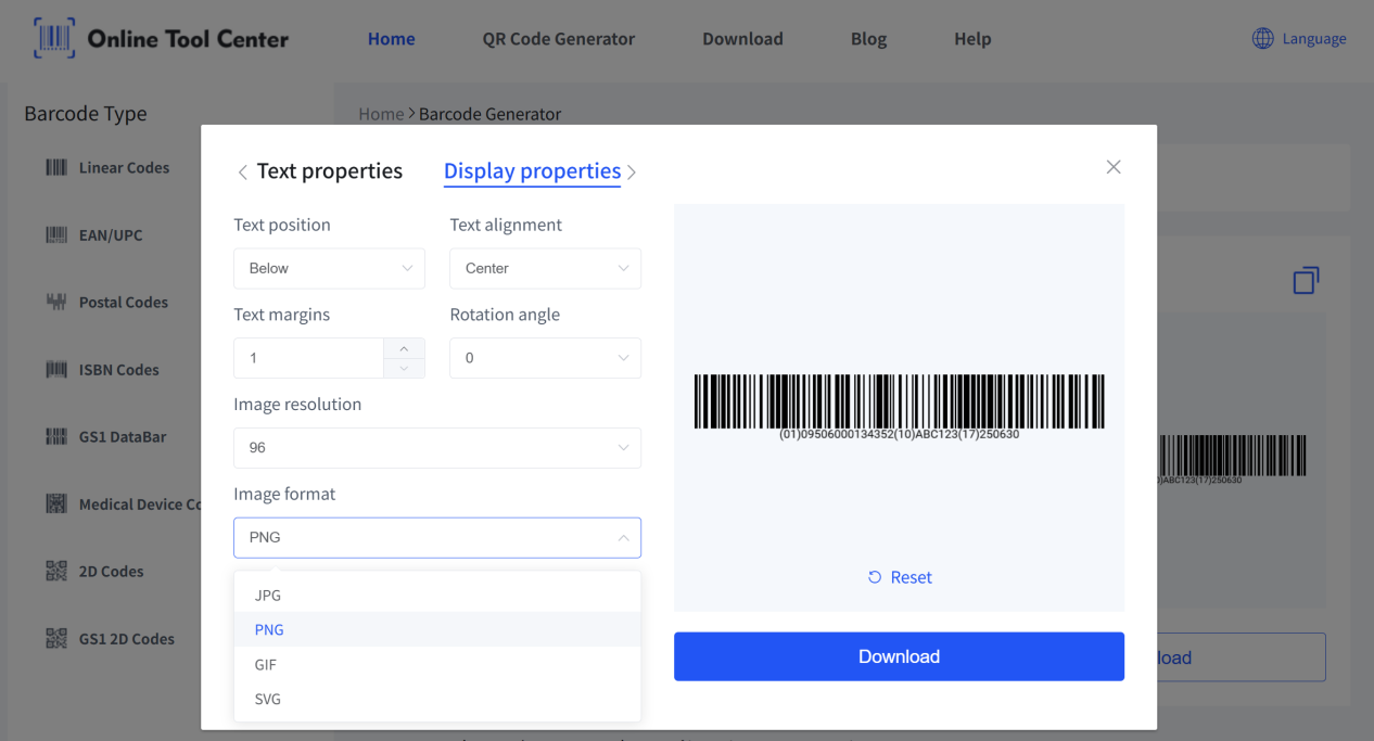 download barcode