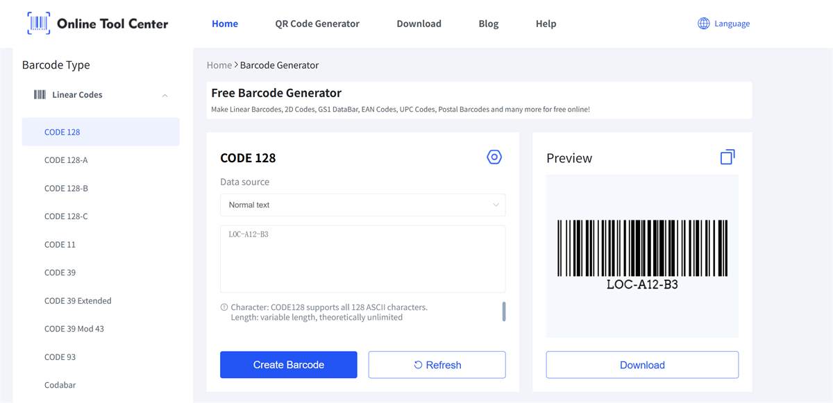 free barcode generator