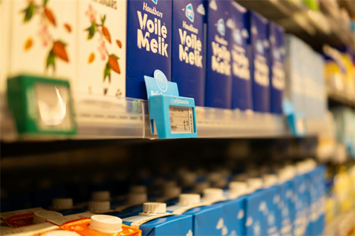 Products on shelves