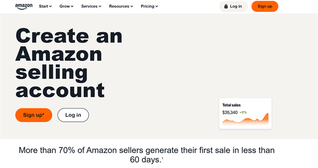 amazon seller account