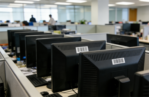 barcodes on asset tags