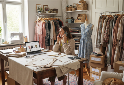 Start a small clothing business from home