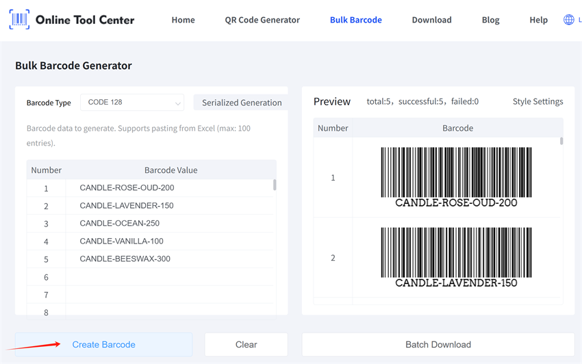 bulk generate soap product barcodes bulk generate soap product barcodes