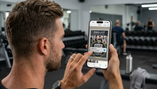 Scan a QR Code on iPhone
