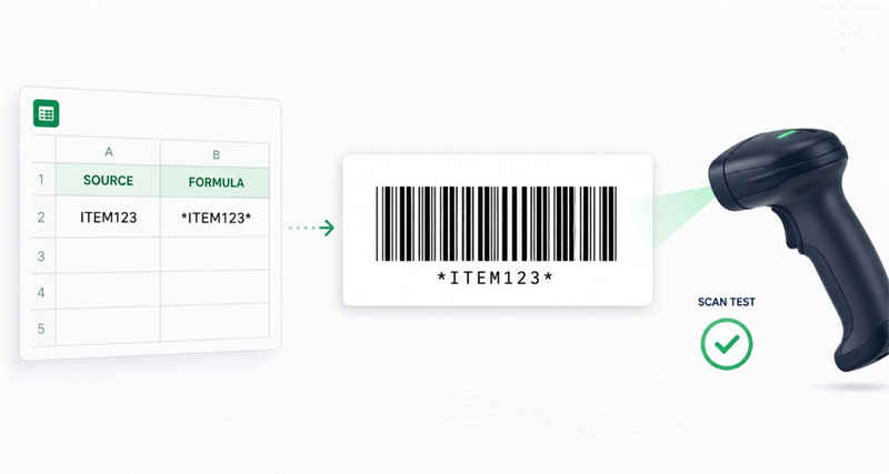 use libre barcode 39 in excel use libre barcode 39 in excel