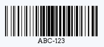 code 128 Alphanumeric barcode