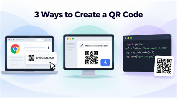 3 Ways to Create a OR Code 3 Ways to Create a OR Code