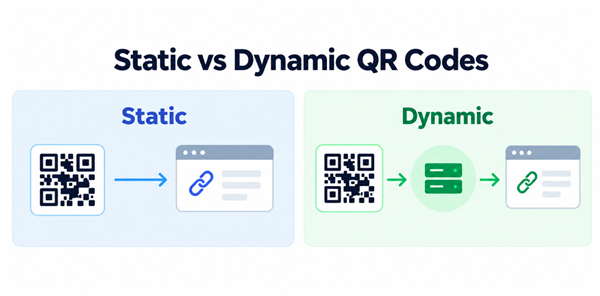 Static vs Dynamic QR Codes